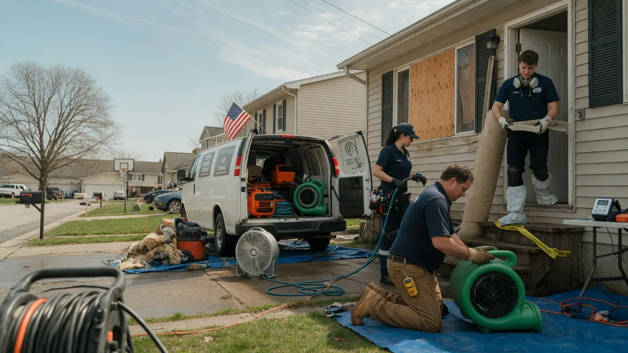 Water Damage Restoration in Collins, IA near me
